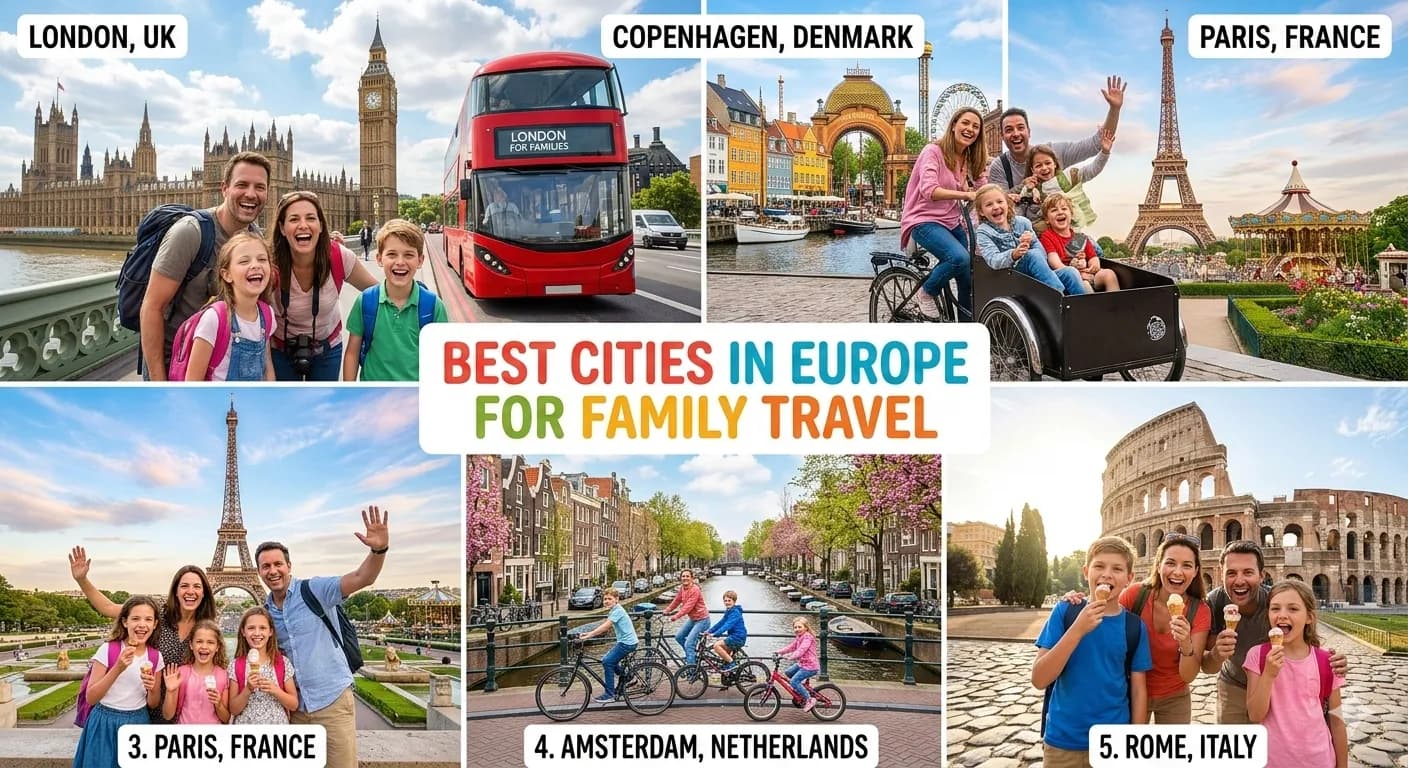 Best Cities in Europe for Family Travel