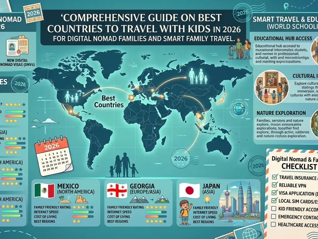 Best Countries to Travel With Kids in 2026