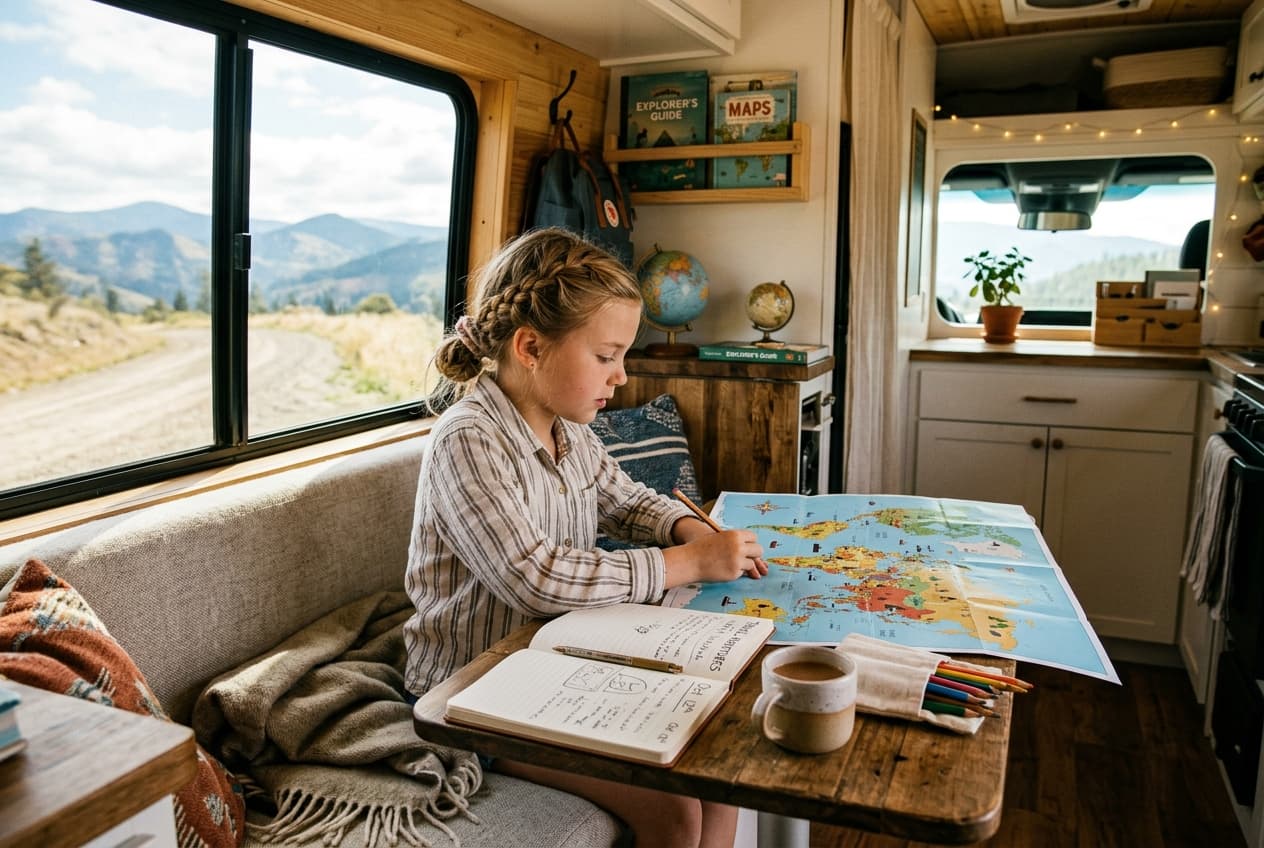 Homeschooling on the Road: Our Complete Curriculum Guide