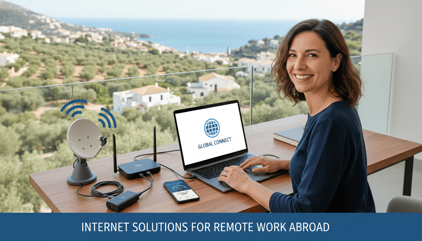 Internet Solutions for Remote Work Abroad