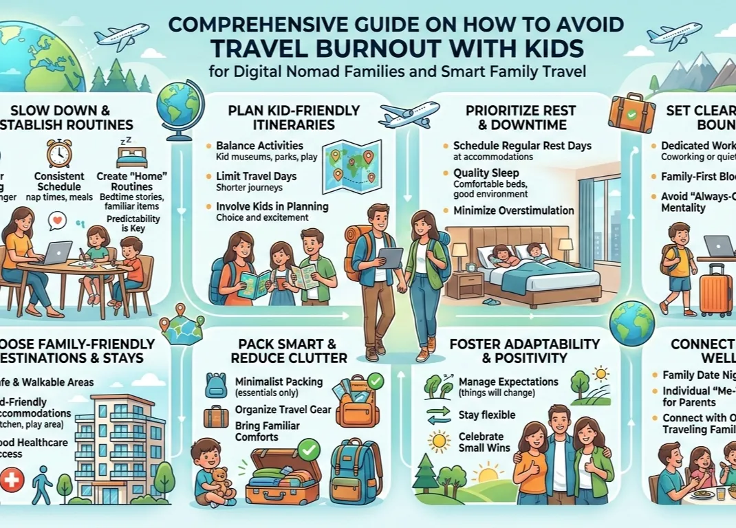 How to Avoid Travel Burnout With Kids