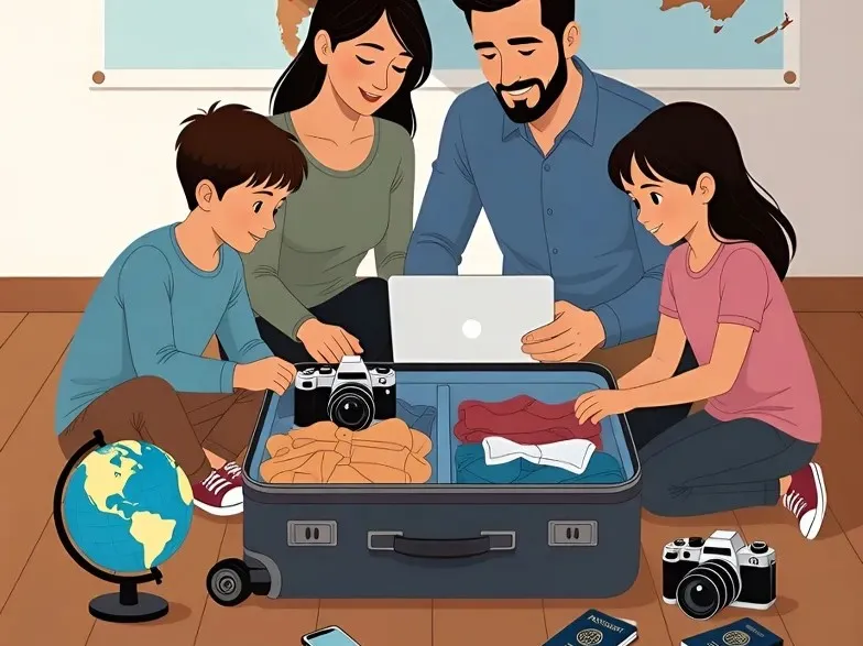 How to Plan a Long-Term Family Trip